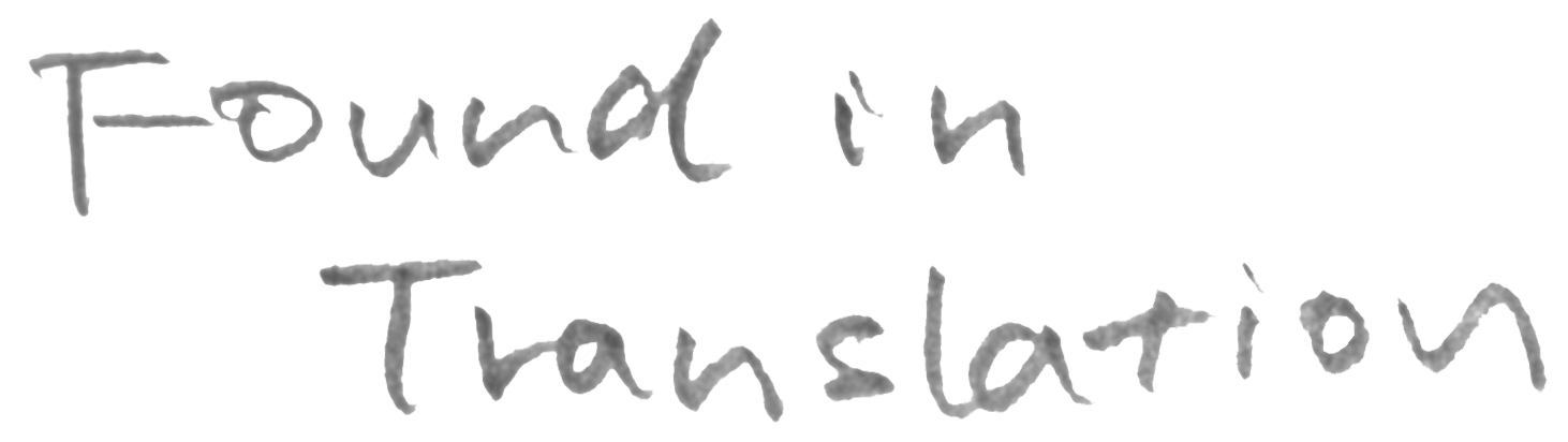 Found in translation