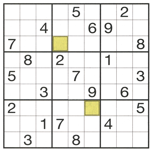 An alternative game of sudoku
